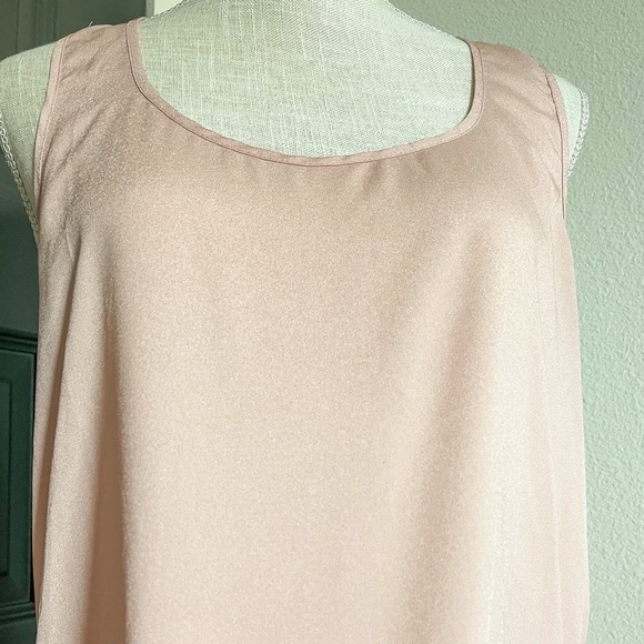 Soprano NWOT Hi-Low Racker Back Blouse, Size XL - Picture 3 of 12